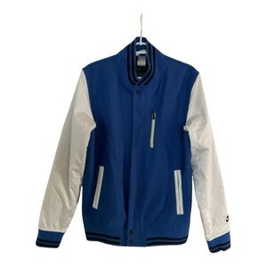 Nike Sportswear 415101 Men’s Sz M NSW Wool Blend Destroyer Varsity Blue Jacket